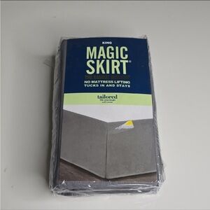 🆕 Magic Bed Skirt Gray - King